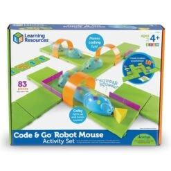 Learning Resources Code & Go Robot Mouse Activity Set -Hape Shop code go robot mouse 1