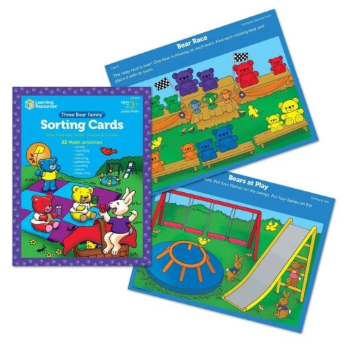 Learning Resources The Original Three Bear Family Sort, Pattern & Play Set - Image 3