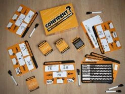 ASMODEE CONFIDENT? Party Game - A Quiz Game With A Brilliant Twist - Adults, Kids, Families & Teenagers -Hape Shop confident adult party game 1