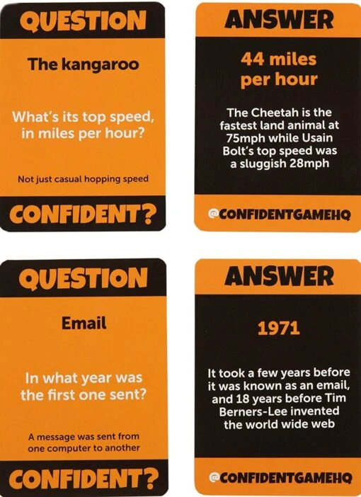 ASMODEE CONFIDENT? Party Game - A Quiz Game With A Brilliant Twist - Adults, Kids, Families & Teenagers - Image 4