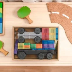 Connetix Rainbow Transport Pack 50 Pieces -Hape Shop connetixtransportpack 2