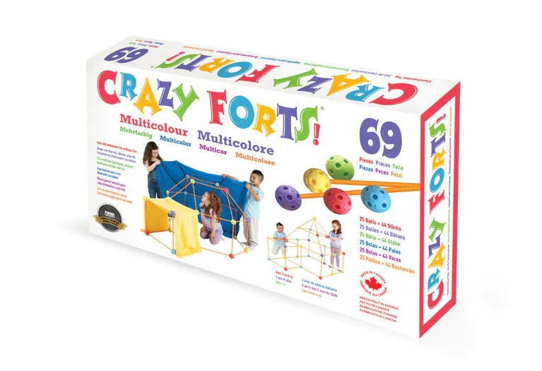 Crazy Forts Multicoloured ( Exclusive To Cogs The Brain Shop) 1 Crazy Forts Multicoloured ( Exclusive To Cogs The Brain Shop)