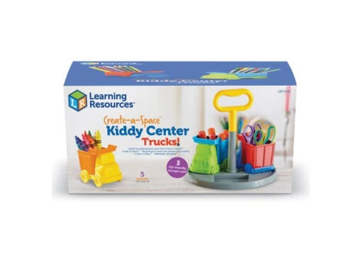 Learning Resources Create A Space Kiddy Center - Trucks!