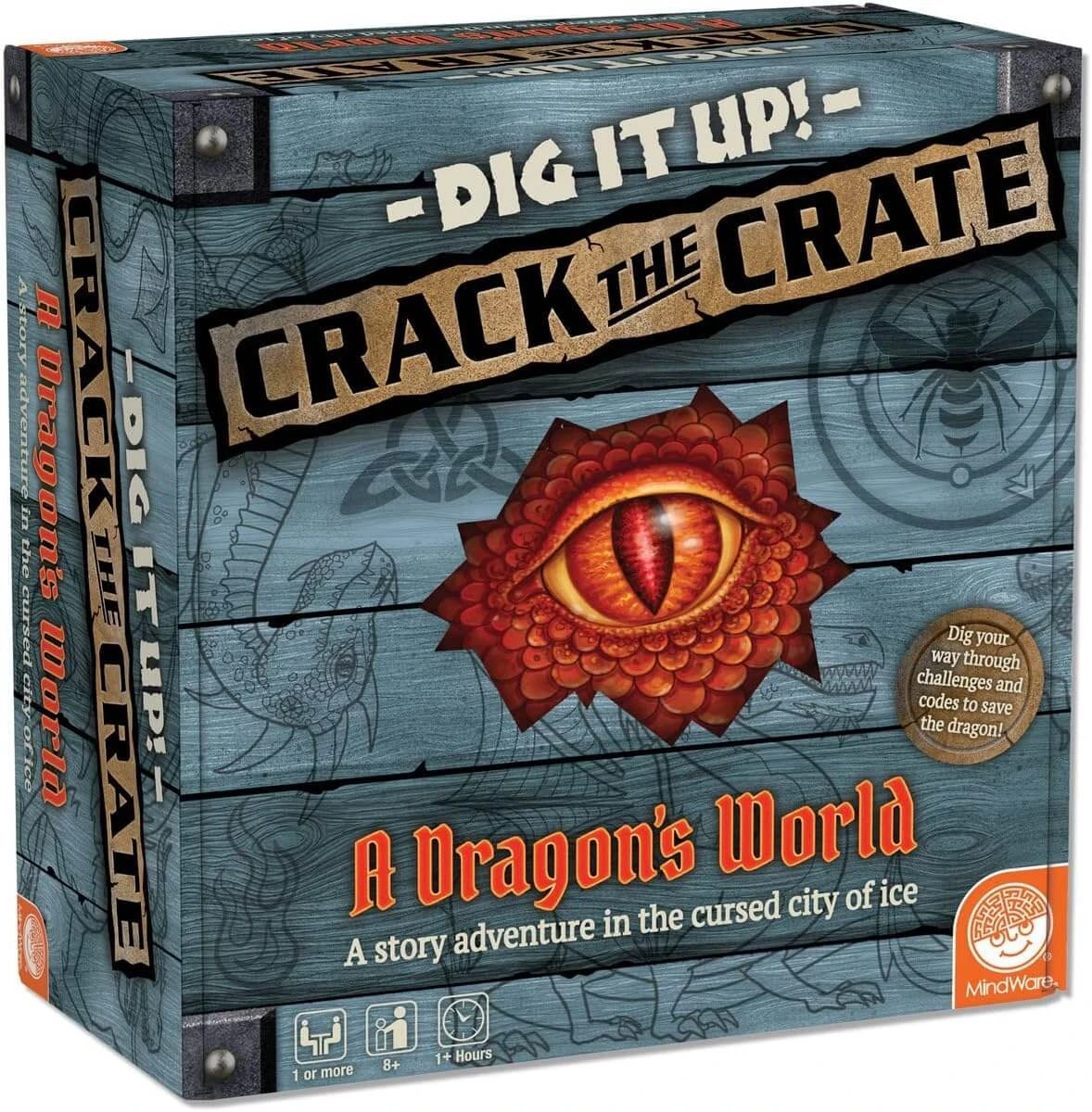 MindWare Dig It Up! Crack The Crate Board Game 1 MindWare Dig It Up! Crack The Crate Board Game