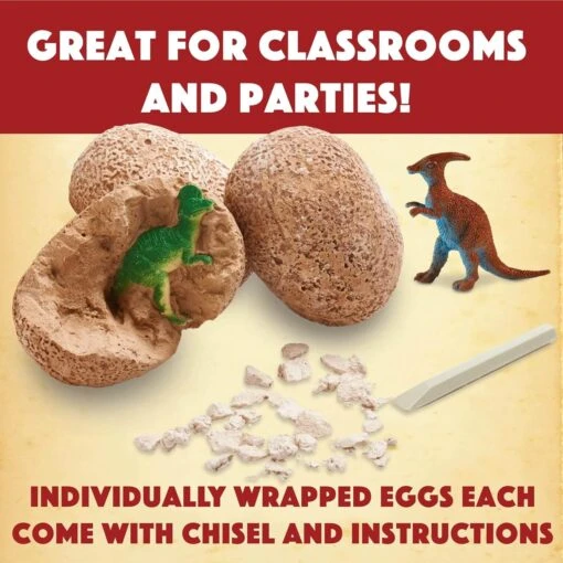 MindWare Dig It Up! Dinosaur Eggs Excavation Kit - Image 3