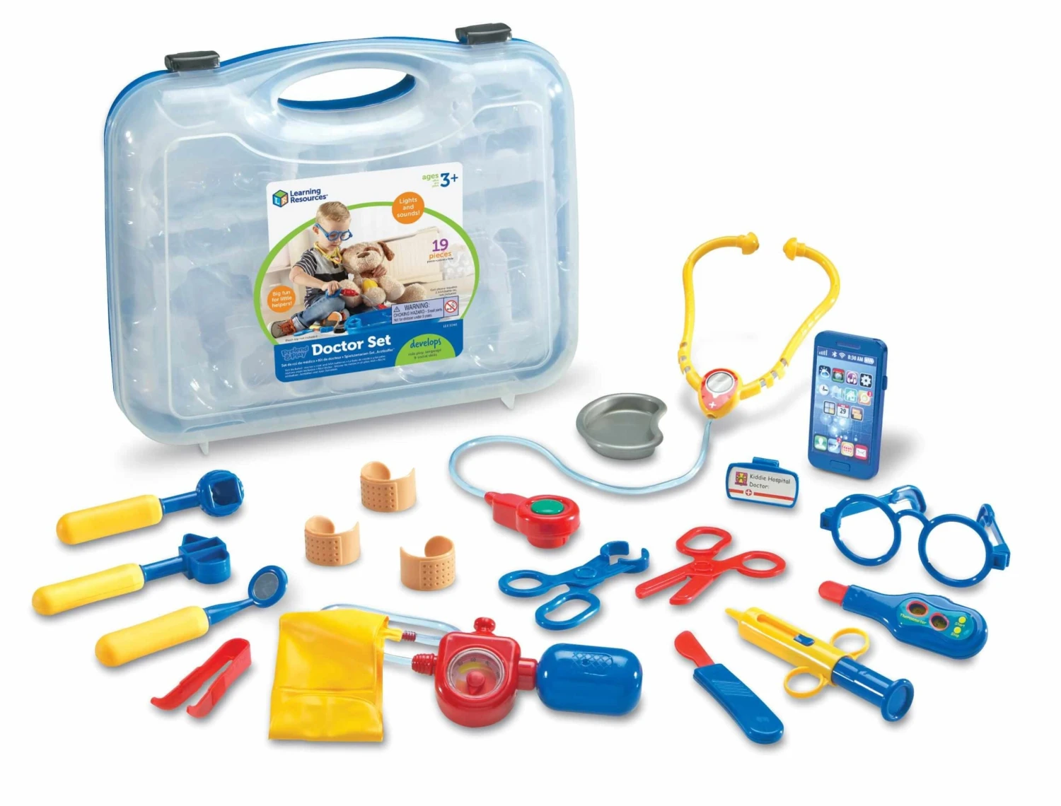 Pretend & Play Doctor Set Learning Resources 2 Pretend & Play Doctor Set Learning Resources - Image 2