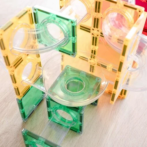 Connetix Magnetic Tiles 66 Piece Ball Run Expansion Pack - Image 2