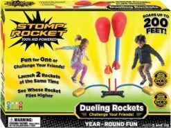 Stomp Rocket Dueling Rockets -Hape Shop dualing stomp rocket