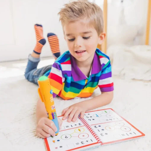 Learning Resources Hot Dots® Numberblocks® 1-10 Activity Book & Pen - Image 3