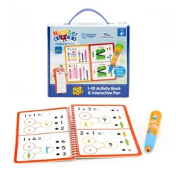 Learning Resources Hot Dots® Numberblocks® 1-10 Activity Book & Pen