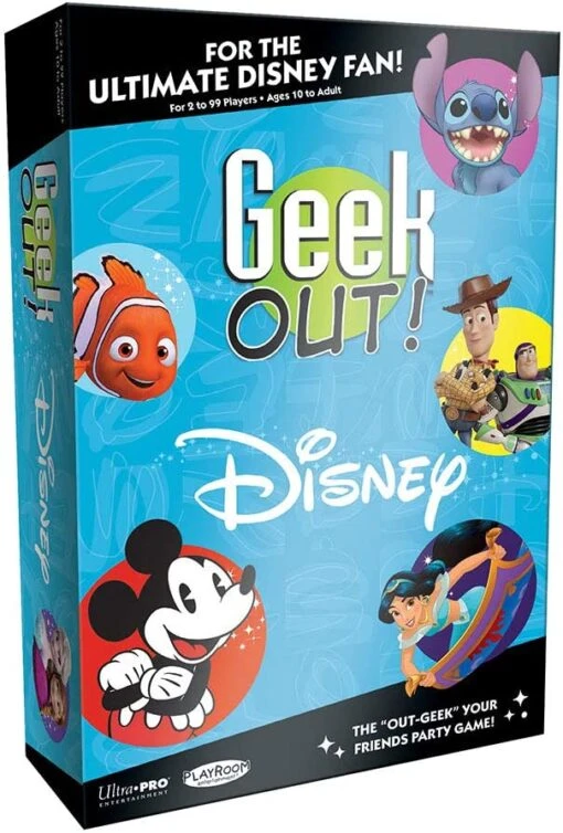 ASMODEE Geek Out! Disney Party Game