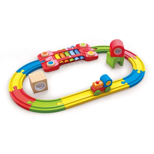 Sensory Railway Train Set Hape - Image 2