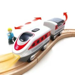 Hape Super Cityscape Transport Bucket Set -Hape Shop hape super cityscape transport bucket set wooden toy train set 5