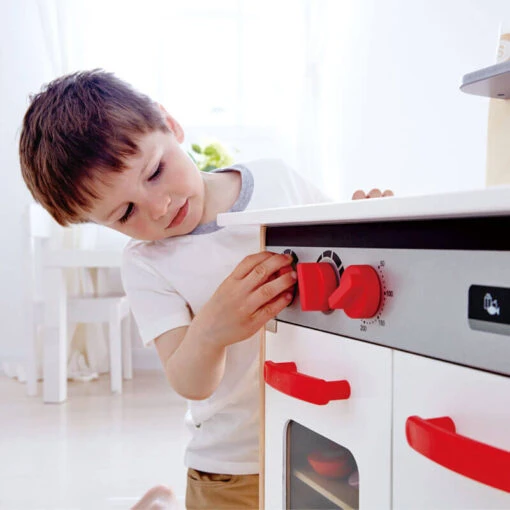 White Gourmet Kitchen Hape - Image 3