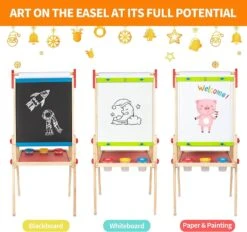 Hape All In 1 Easel Wooden Blackboard -Hape Shop hapeeasel