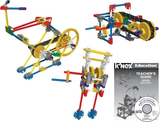 K'NEX Intro To Simple Machines - Gears STEM Education 78630 - Image 5