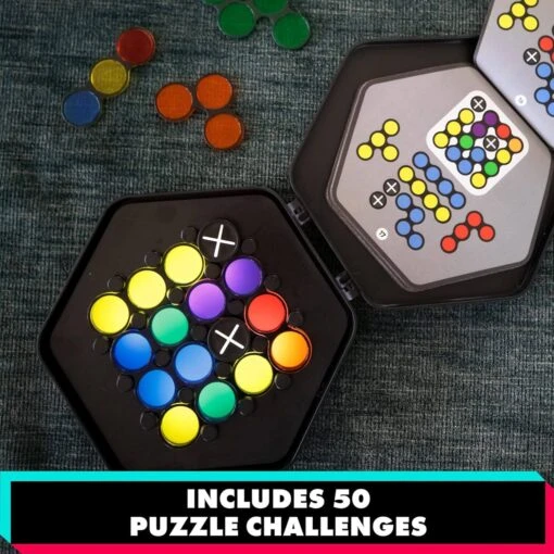 Learning Resources Kanoodle Fusion Light-Up Puzzle Game - Image 2