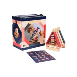 Kapla Box (120 Pieces) Pink -Hape Shop kapla box 2