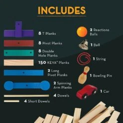 Contraptions Reactions -Hape Shop keva 3