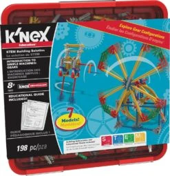 K'NEX Intro To Simple Machines - Gears STEM Education 78630