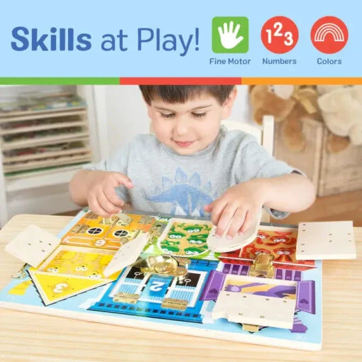 Melissa & Doug Melissa And Doug Latches Board - Image 2