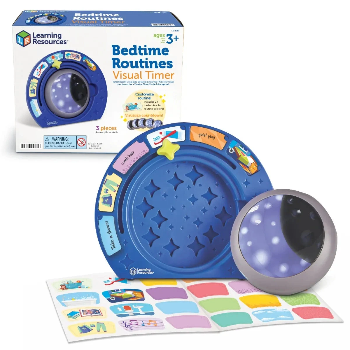 Learning Resources Bedtime Routines Visual Timer 1 Learning Resources Bedtime Routines Visual Timer