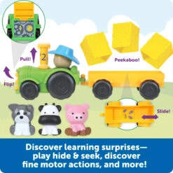 Learning Resources Peeksville Haul & Seek Tractor 13 Learning Resources Peeksville Haul & Seek Tractor -Hape Shop ler7746.f2