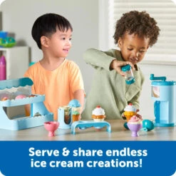 Learning Resources Swirly Scoops Ice Cream Shoppe -Hape Shop ler9278.f1