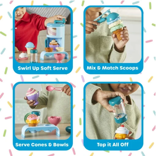 Learning Resources Swirly Scoops Ice Cream Shoppe - Image 4