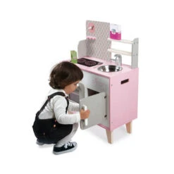 Macaron Wooden Kitchen Janod -Hape Shop macaron cooker wood 3 1