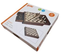 Goki Magnetic Chess Set With Drawers -Hape Shop magneticchesswithdrawers 1