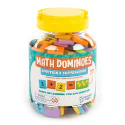 Learning Resources Math Dominoes - Addition & Subtraction