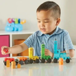 Learning Resources Numberblocks® Express Train -Hape Shop mathlink cubes activity set numberblocks express train 21