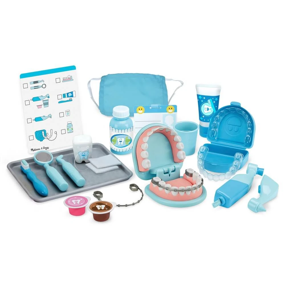 Melissa & Doug Super Smile Dentist Kit Play Set 2 Melissa & Doug Super Smile Dentist Kit Play Set - Image 2