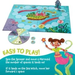 Mermaid Island Award Winning Cooperative Board Game -Hape Shop mermaidisland 3