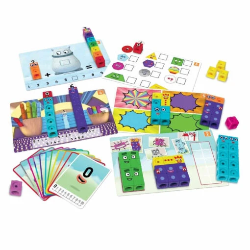 Learning Resources Mathlink Cubes Numberblocks 1-10 Activity Set - Image 2