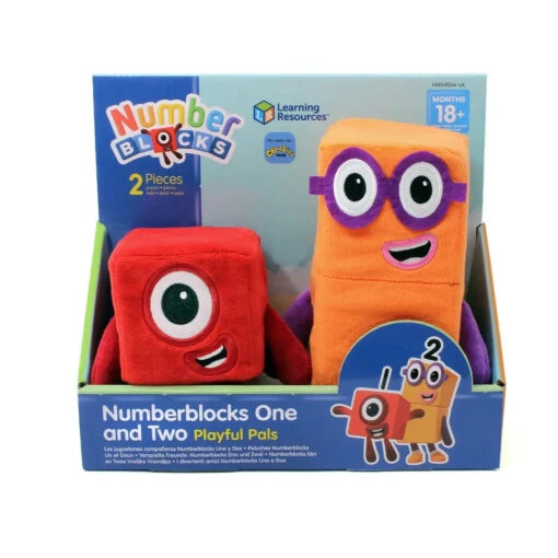 Learning Resources Numberblocks One And Two Playful Pals