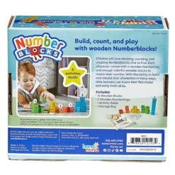 Learning Resources Numberblocks One To Five Wooden Blocks Set -Hape Shop numberblocks one to five wooden blocks set 2
