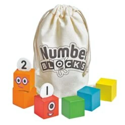 Learning Resources Numberblocks One To Five Wooden Blocks Set -Hape Shop numberblocks one to five wooden blocks set 6
