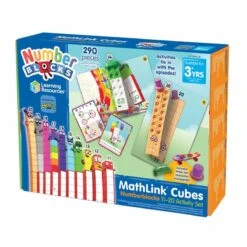Learning Resources MathLink® Cubes Numberblocks 11-20 Activity Set