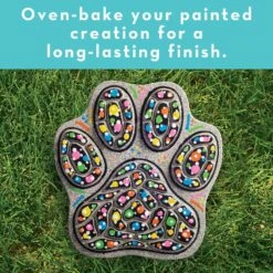 MindWare Paint Your Own Stepping Stone: Paw Print -Hape Shop paintyourownsteppingstone 2