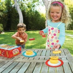 Learning Resources Pancake Pile-Up! Matching Relay Race Game 8 Learning Resources Pancake Pile-Up! Matching Relay Race Game -Hape Shop pan cake pile up 3