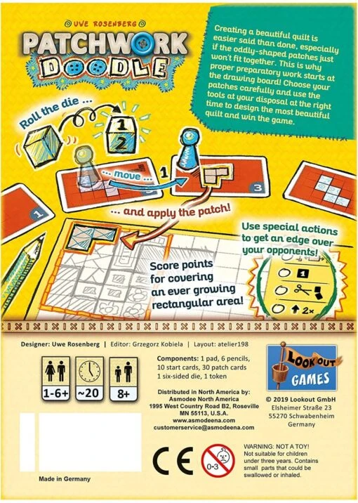 ASMODEE Patchwork Doodle - Image 2