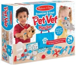 Melissa & Doug Examine & Treat Pet Vet Play Set Melissa And Doug