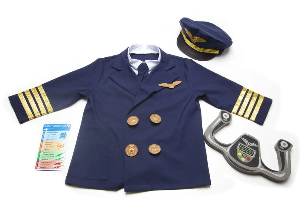Melissa & Doug Pilot Role Play Costume Set Melissa And Doug 2 Melissa & Doug Pilot Role Play Costume Set Melissa And Doug - Image 2