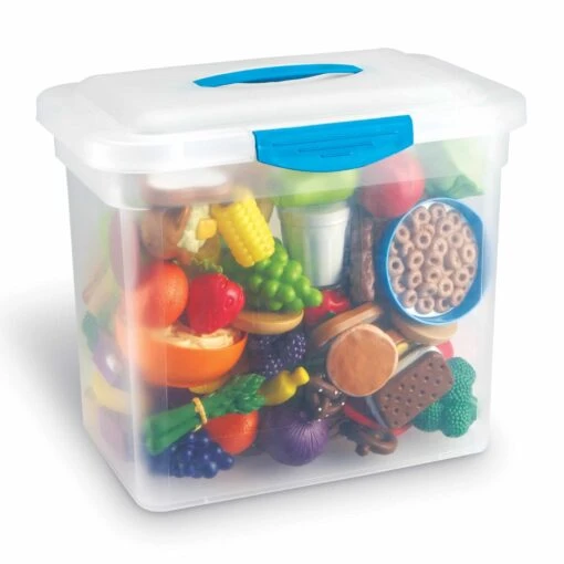 Learning Resources Classroom Play Food Set 100 Pieces New Sprouts® - Image 3