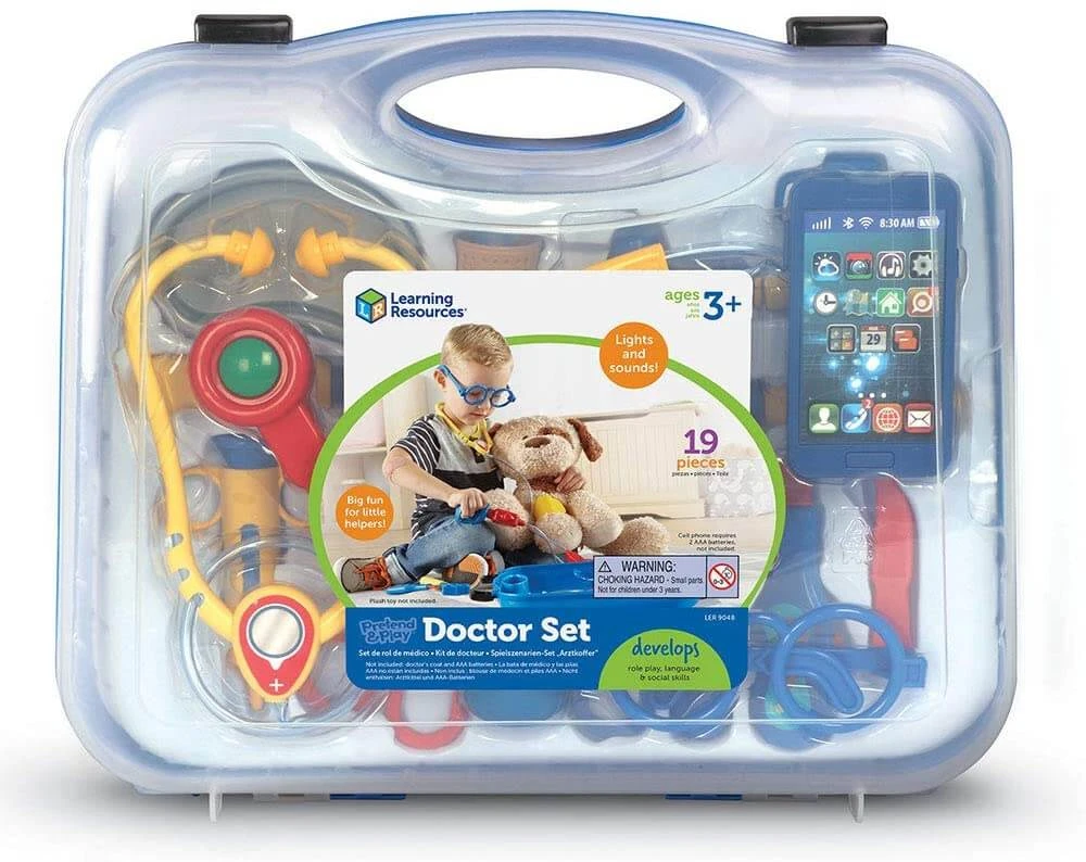 Pretend & Play Doctor Set Learning Resources 1 Pretend & Play Doctor Set Learning Resources