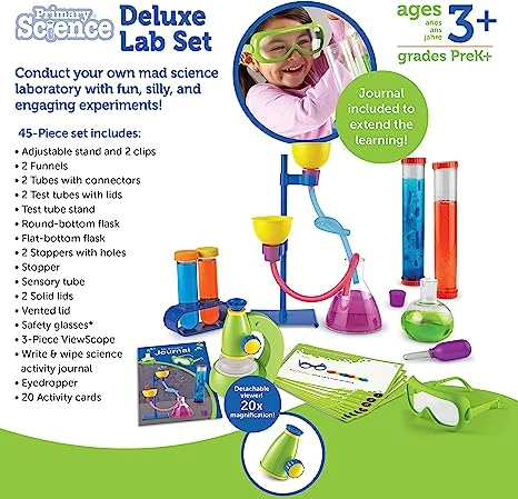 Learning Resources Primary Science Deluxe Lab Set 3 Learning Resources Primary Science Deluxe Lab Set - Image 3
