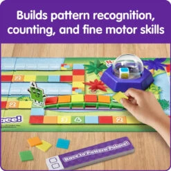 Learning Resources Numberblocks Race To Pattern Palace -Hape Shop racetopatternplace 1