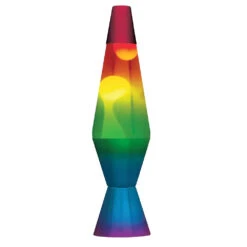 SCHYLLING 14.5" Rainbow LAVA Lamp